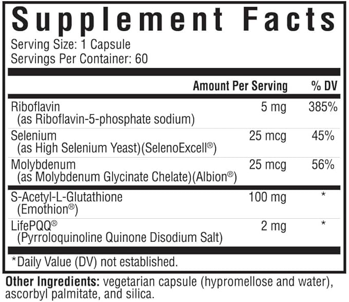 Seeking Health Optimal Glutathione Plus, 100 (60 capsules)