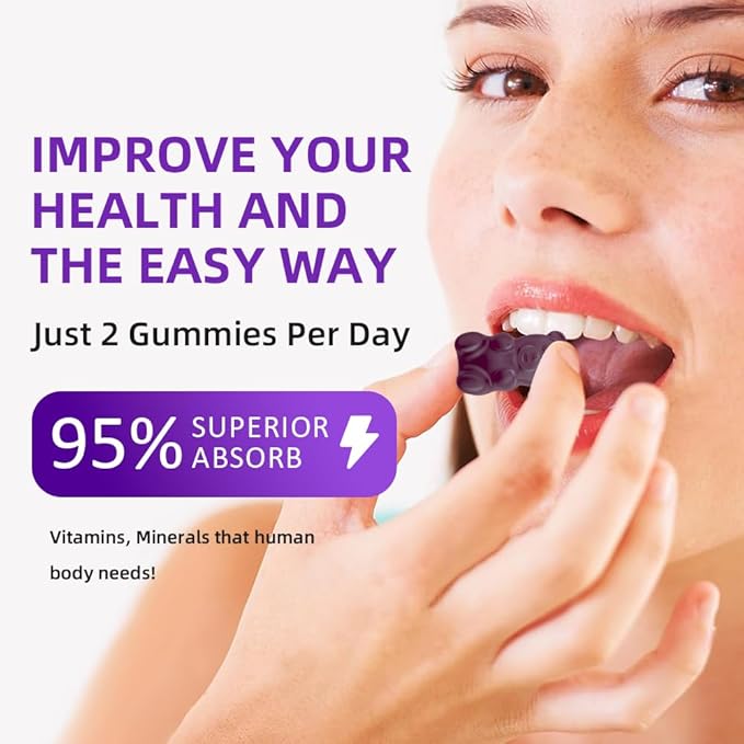 Calcium Magnesium Zinc Gummies for Women, 600 mg 60 Gummies