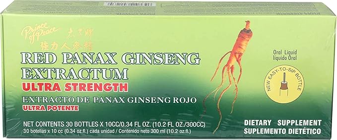 Prince of Peace Red Panax Ginseng 0.34 Fl 30)