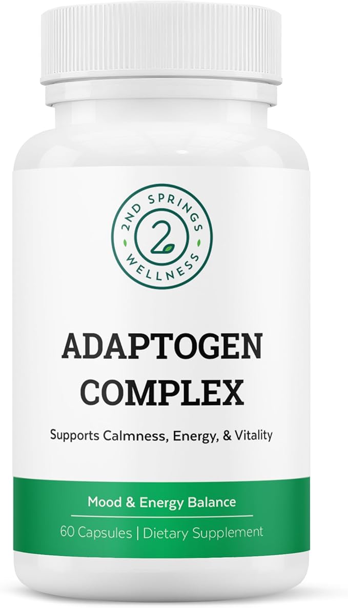 Adaptogen Complex Calmness, Energy and Vitality Booster 60 Vegetarian