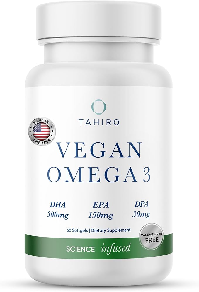 Vegan Omega-3 Softgels 1000mg