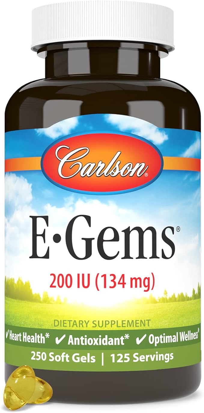 Carlson E-Gems 200 IU (134 mg), 250 Soft