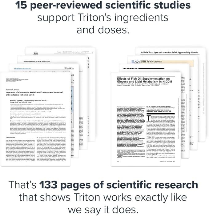 LEGION Triton Fish Oil Capsules 3 Essential 2400mg EPA 30 Svgs