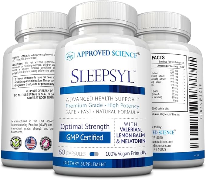 Approved Science Sleepsyl 60 Capsules 3)