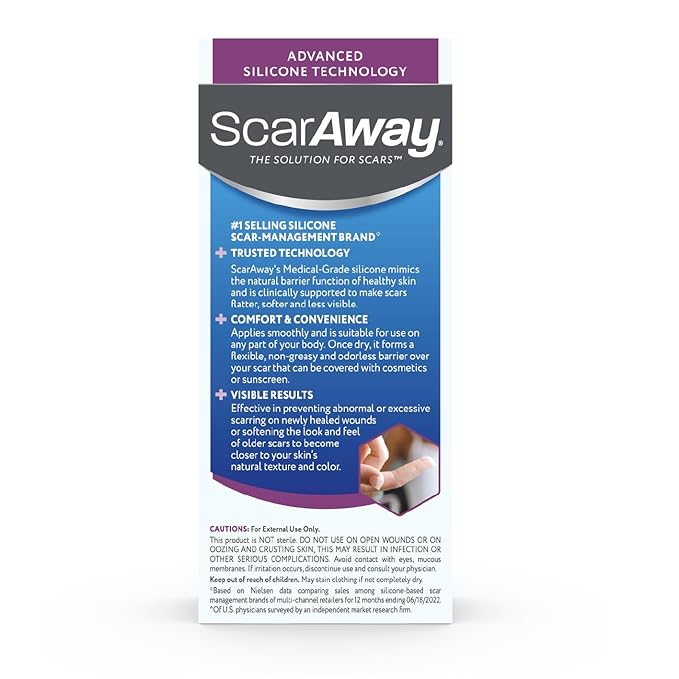 ScarAway Silicone Scar Gel, Helps Improve 10g (0.35 (0.35 Oz)