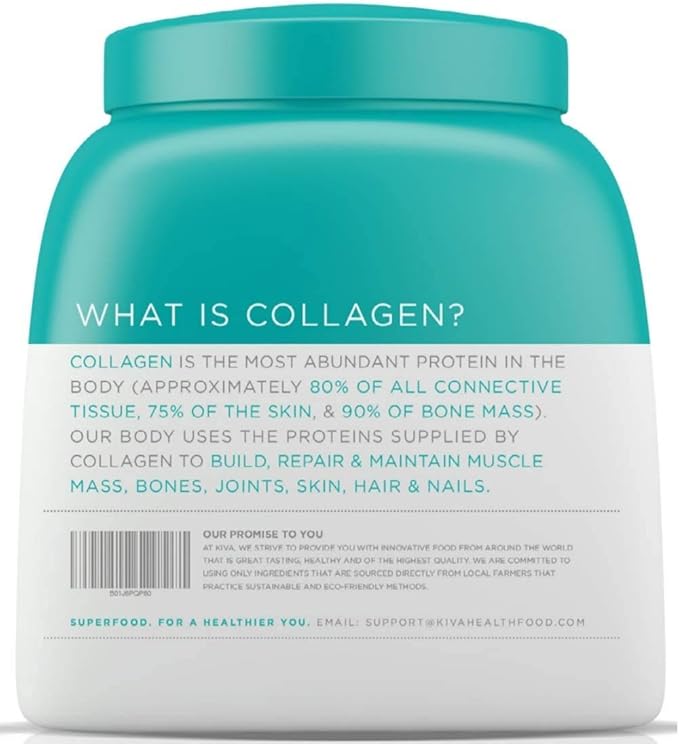 Kiva Collagen Peptide Powder 16 oz
