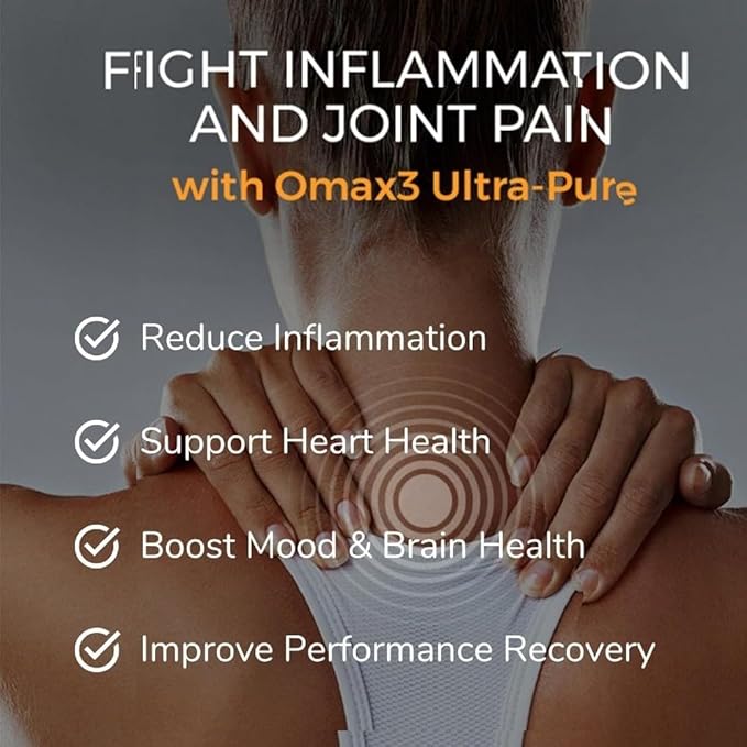 Omax3 Natural Omega 3 Fish Oil 1500 MG Omega3 Fatty 60-Day Supply (2 Boxes)