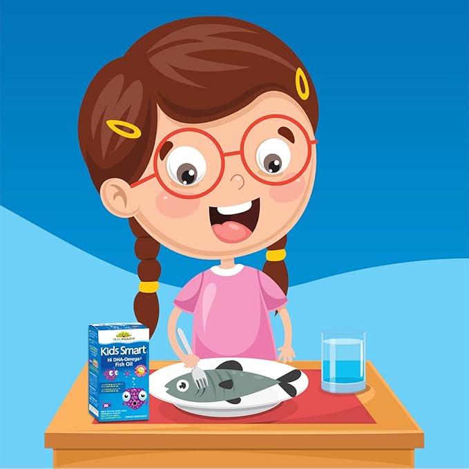 Real Health Bioglan Kids Smart Omega 3 Fish 30 Chewable 3)