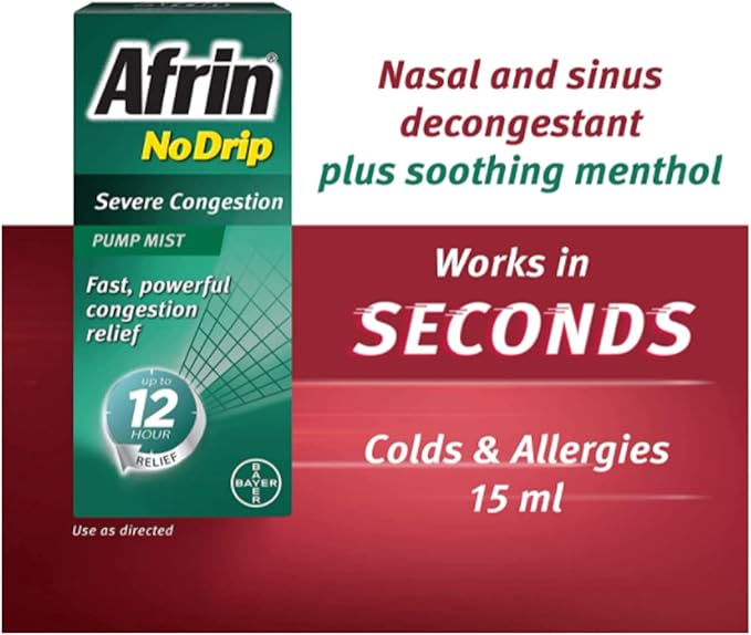 Afrin No Drip Severe Congestion 12 0.67 Fl 2)