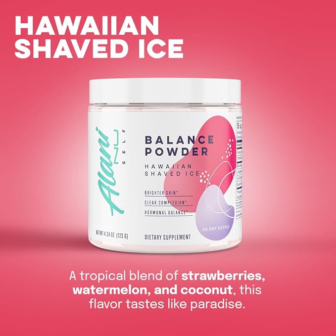 Alani Nu Balance Powder HAWAIIAN SHAVED ICE 30 Servings