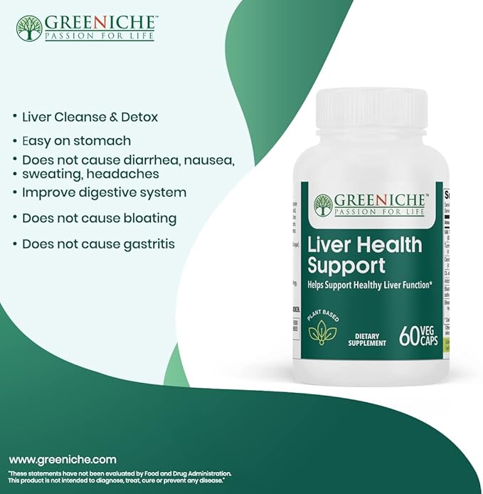 Halal Liver Health Support, 60 Caps,