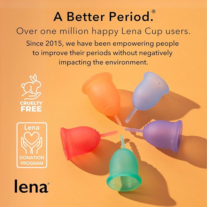 Lena Menstrual Cups, Reusable Period Cup,