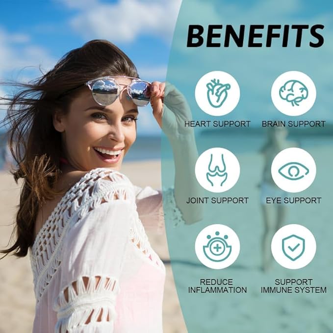 Triple Strength Omega-3 2160mg + EPA 1296mg + 864mg + 120 Softgels, 60 Day