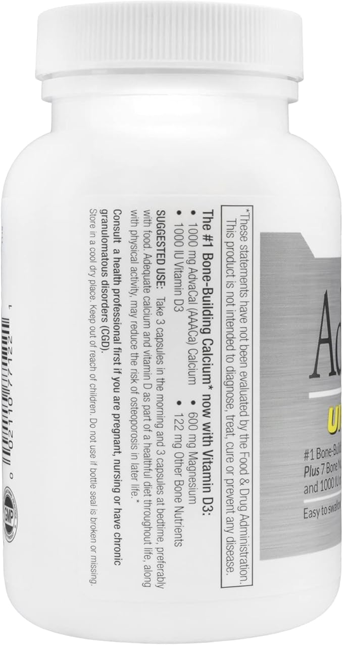 Lane Innovative - AdvaCAL Ultra 1000, D3 and (120 Servings) 3