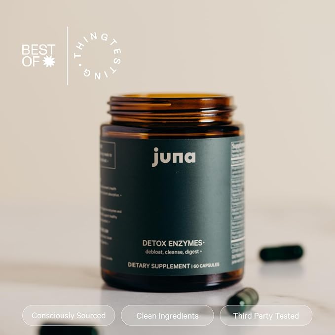 Juna Detox Digestive Enzymes 2- in -1 Digestive