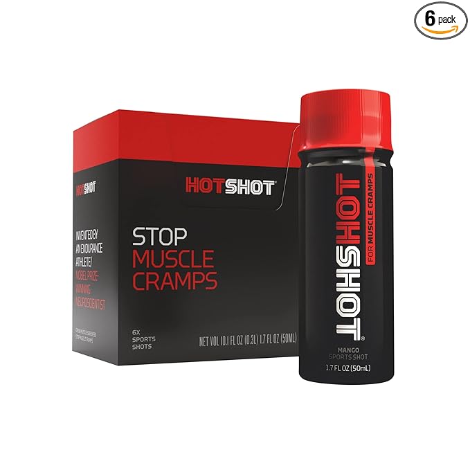 HOTSHOT Sports Shot Muscle Cramp Relief, (1.7 Fl 6)