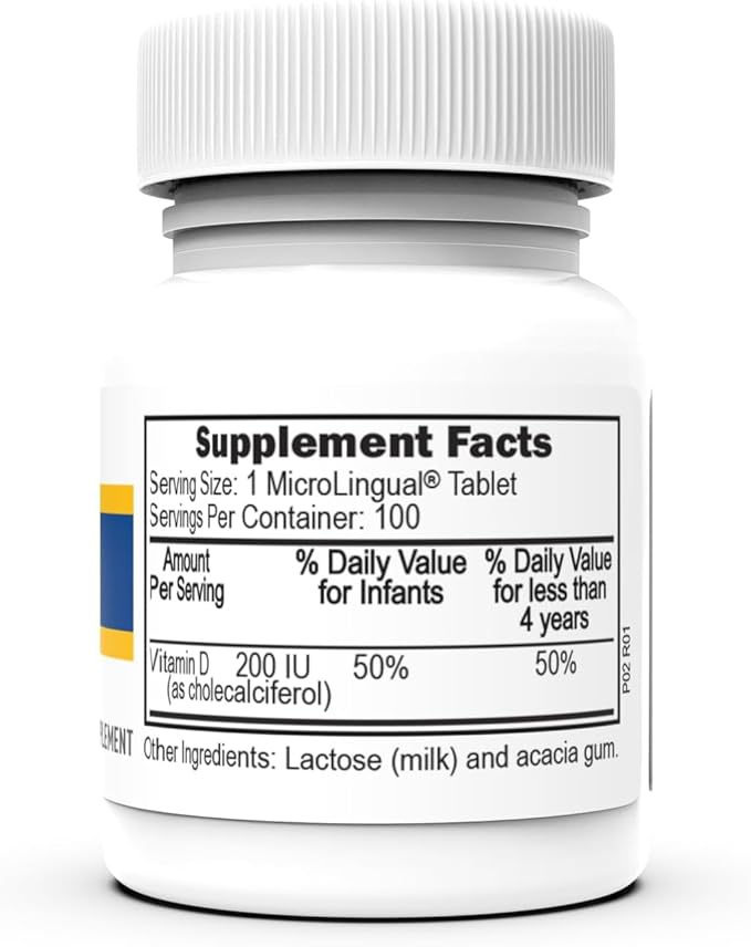 Superior Source Baby Vitamin D3 200 100 Count,