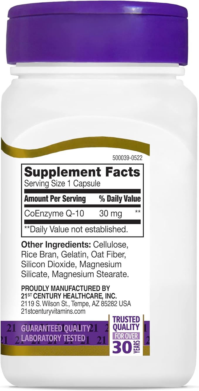 21st Century Co Q10 30 mg 45 Count (21341)
