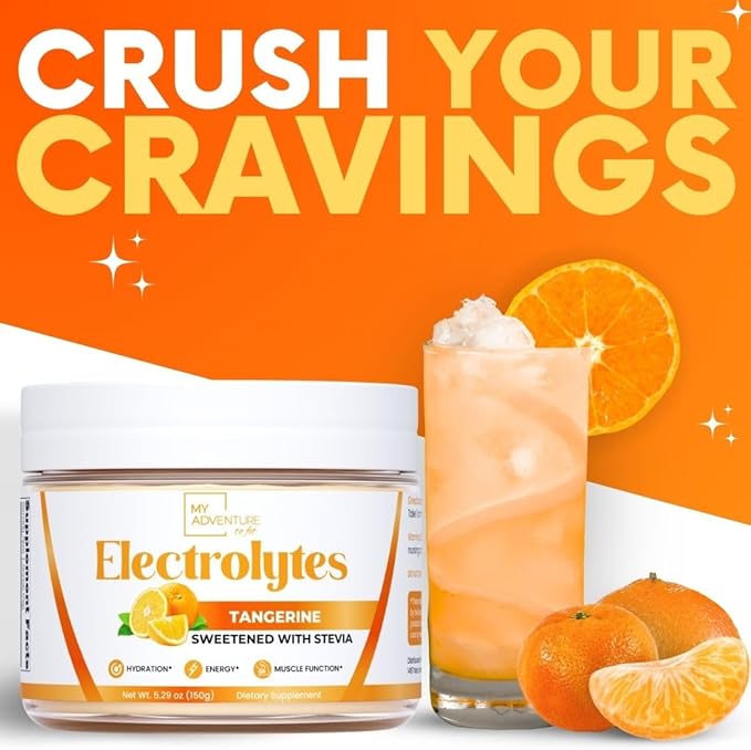 Zero Sugar - Tangerine Electrolytes Powder 30 Servings