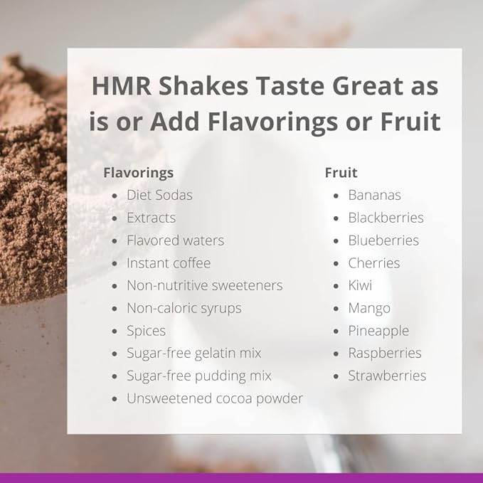 HMR "Classic" 70 Plus Chocolate Shake 15g Protein 18 Single