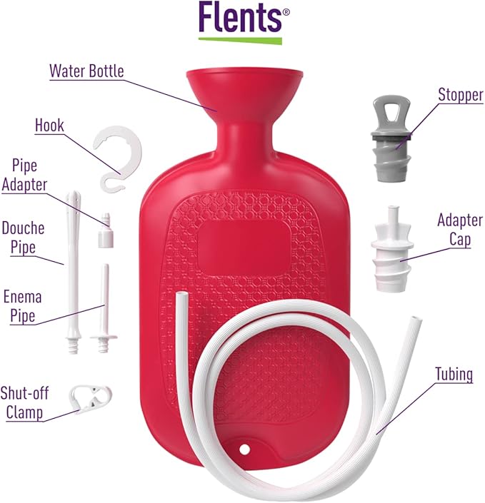 Flents Douche and Enema Combination Kit (1.66 L) 2)