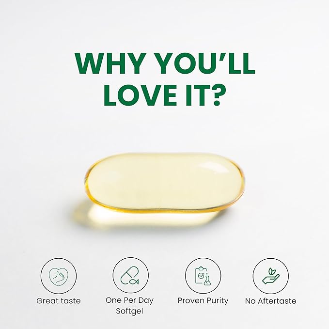 Zaytun Halal Fish Oil 1200mg Omega 3, Premium 4 Months