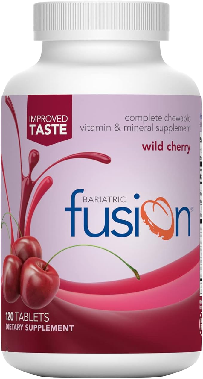 Bariatric Fusion Wild Cherry Complete Chewable 120 Tablets