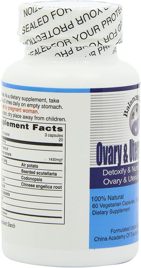 Ovary & Uterus Clean, 500 mg 60-Count Bottle 2)