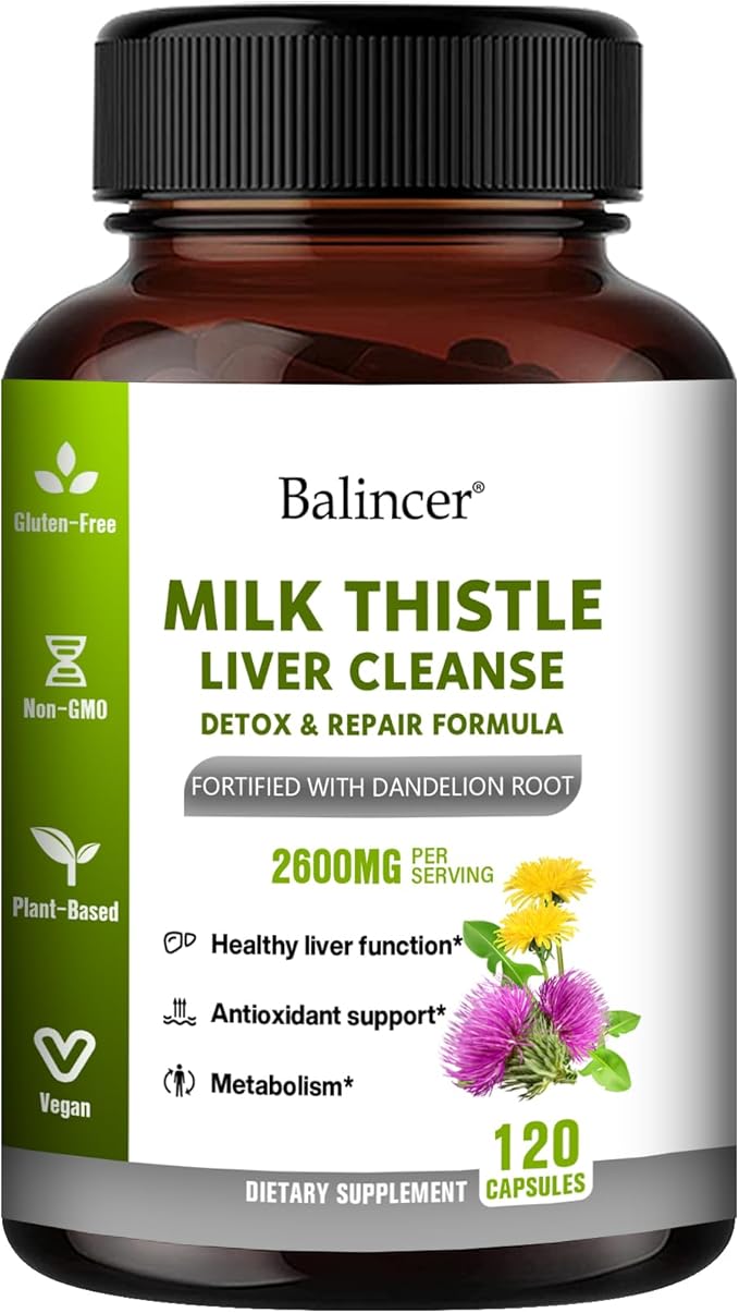 Milk Thistle Silymarin Marianum with Beet 120 Vegetarian