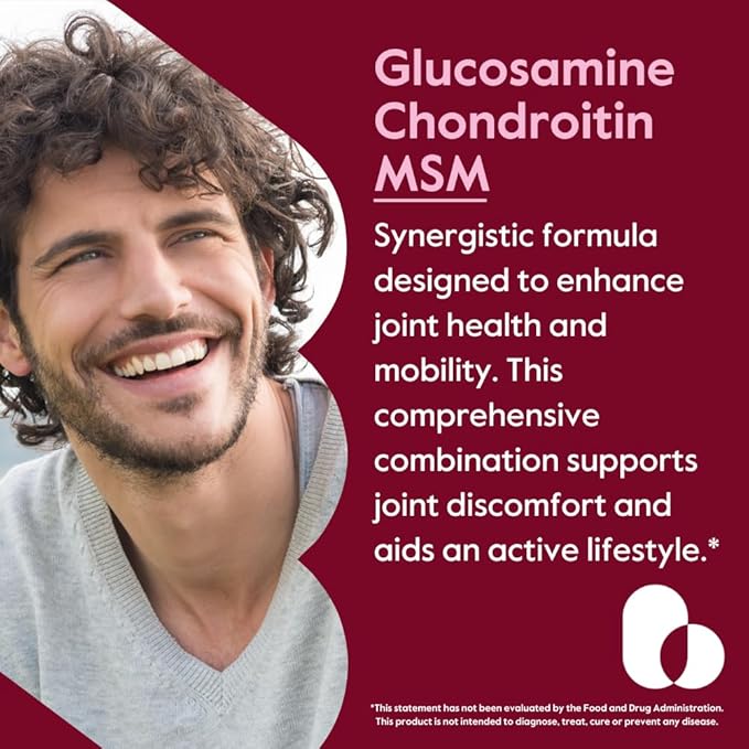 BESTVITE Glucosamine Chondroitin MSM 500/400/100 per (480 Capsules) (240 x 2) with