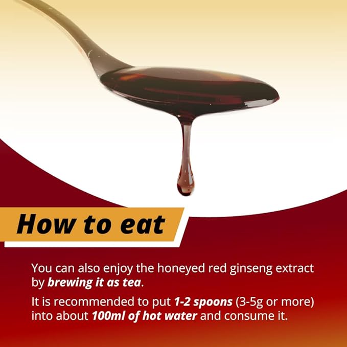 Ginseng & Honey, Korean Healthy Food, 1 bottle (3.5 fl 1EA Healthy