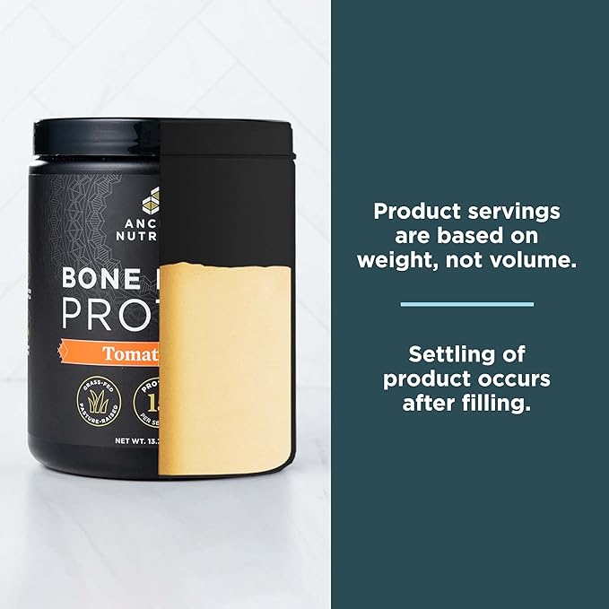 Ancient Nutrition Bone Broth Protein Powder, 15g Protein 15 Servings
