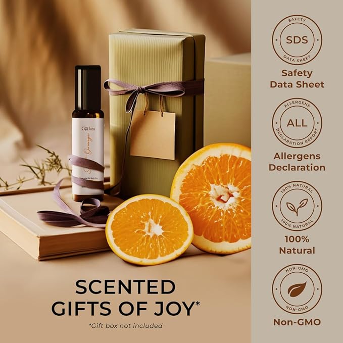 Gya Labs Sweet Orange Essential Oil 100% Pure (0.34 Fl