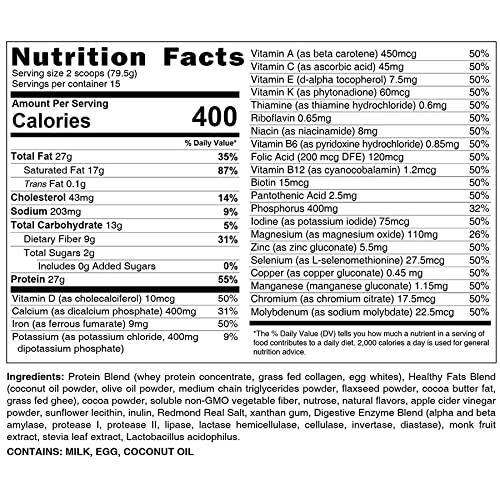 HLTH Code Complete Meal Replacement Shake (15 servings)