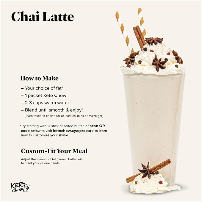 Keto Chow Chai Latte