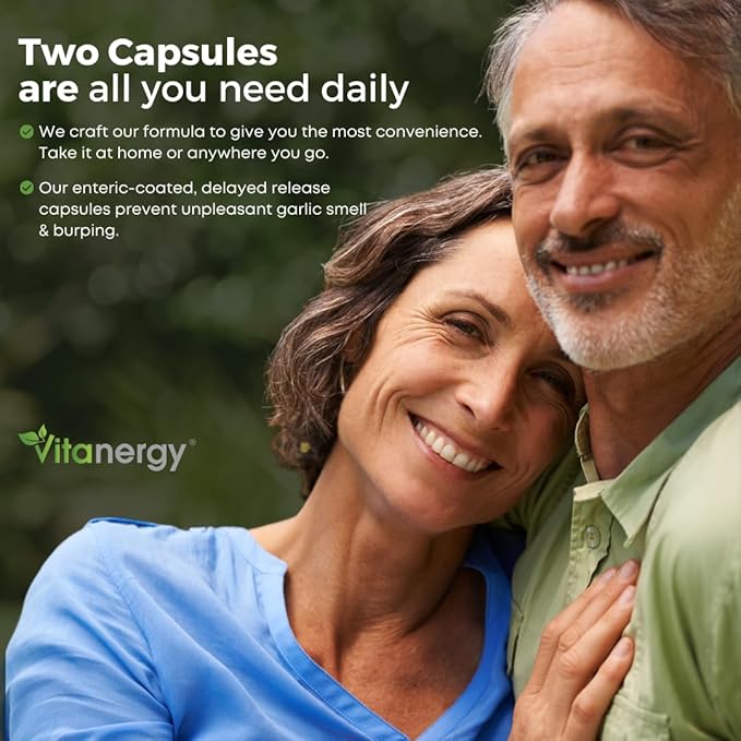 Garlic & Reishi Capsules 120 Vegan