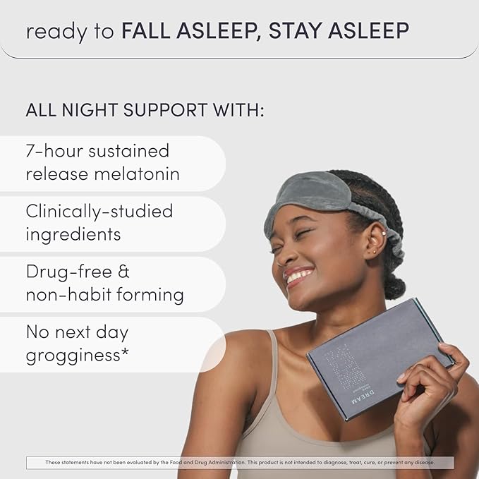Dream Natural Sleep Aid B6, Chamomile, 60 Vegan