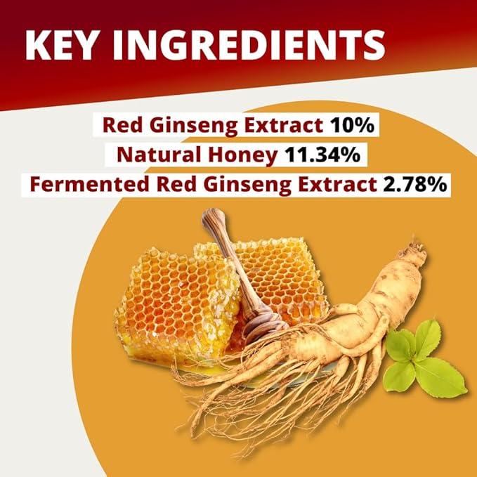 Ginseng & Honey, Korean Healthy Food, 1 bottle (3.5 fl 1EA Healthy