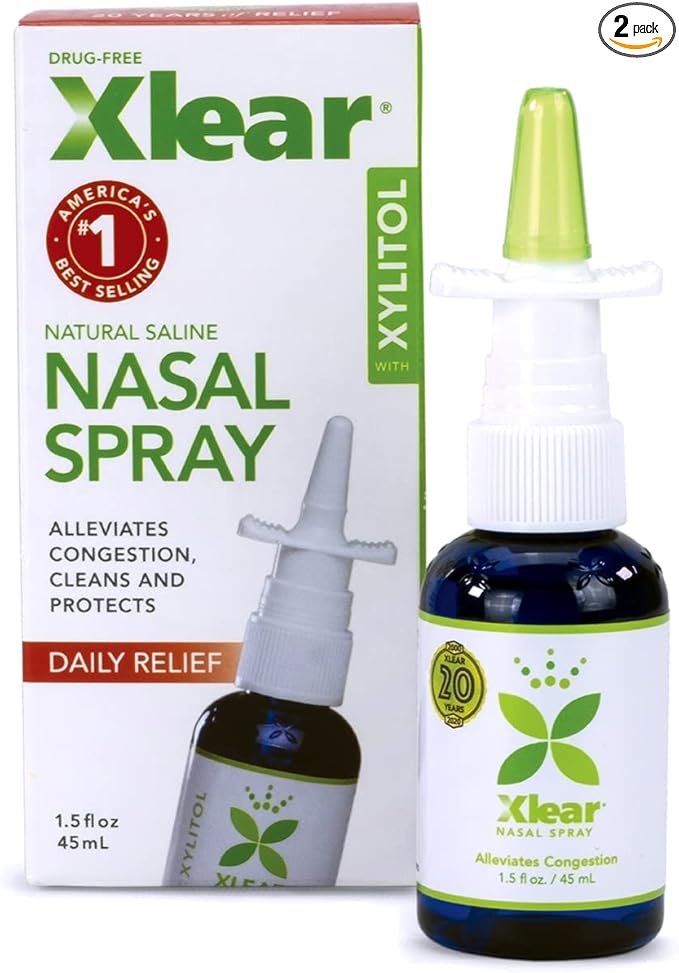 Xlear Nasal Spray with Xylitol, 1.5 2)