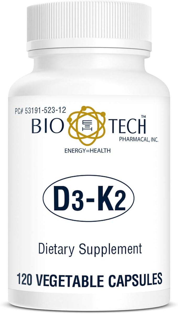 Bio-Tech D3-K2 120 Vegcaps