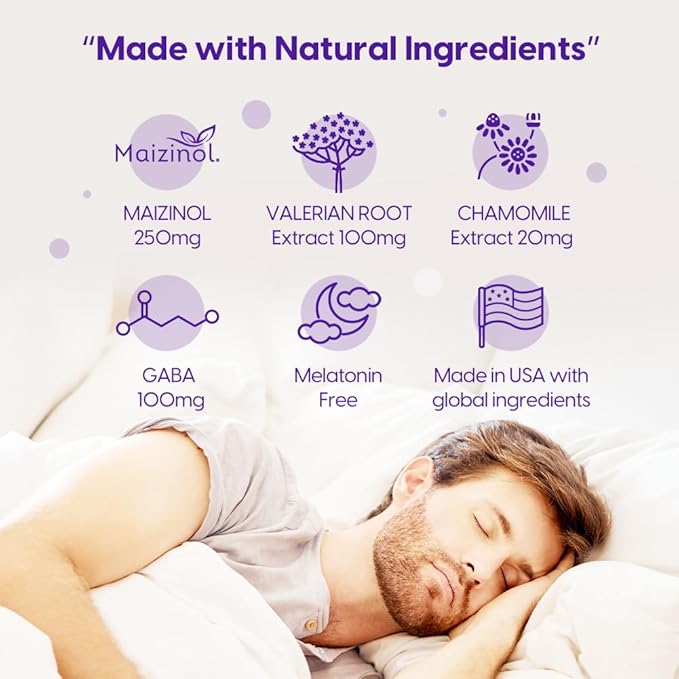 Univera Natural Dreams Melatonin-Free, Gentle Sleep 60 Capsules