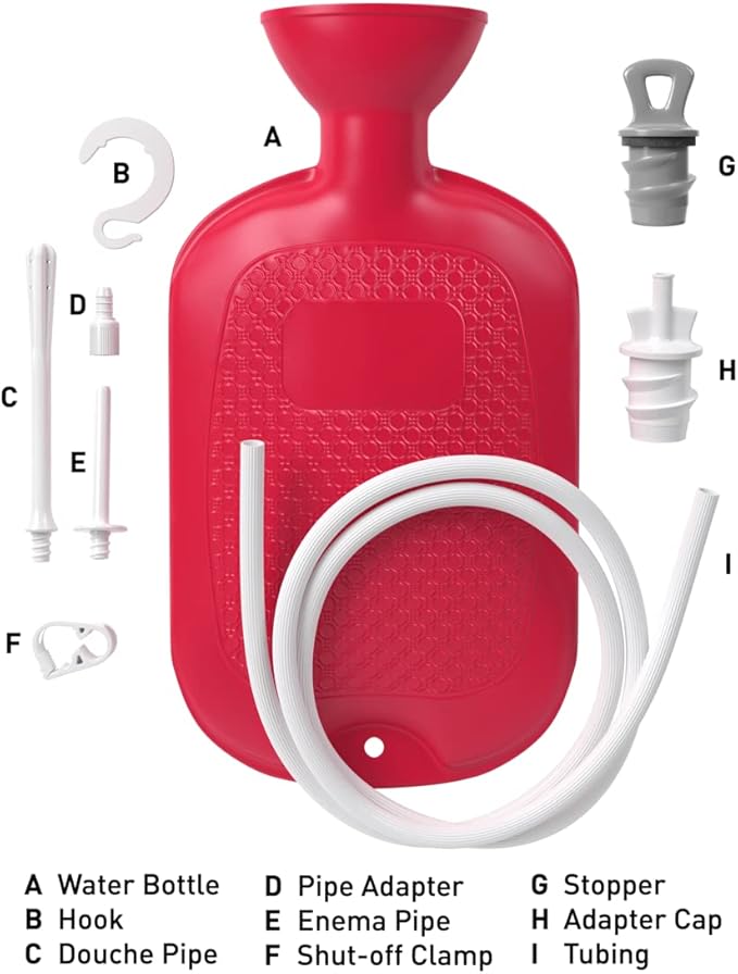 Flents Douche and Enema Combination Kit (1.66 L) 2)