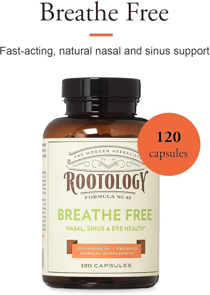 Rootology Breathe Free 120 Capsules…