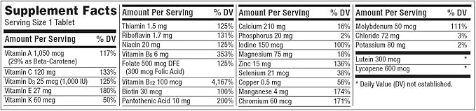 Centrum Silver Men 50+ Multivitamin, 275