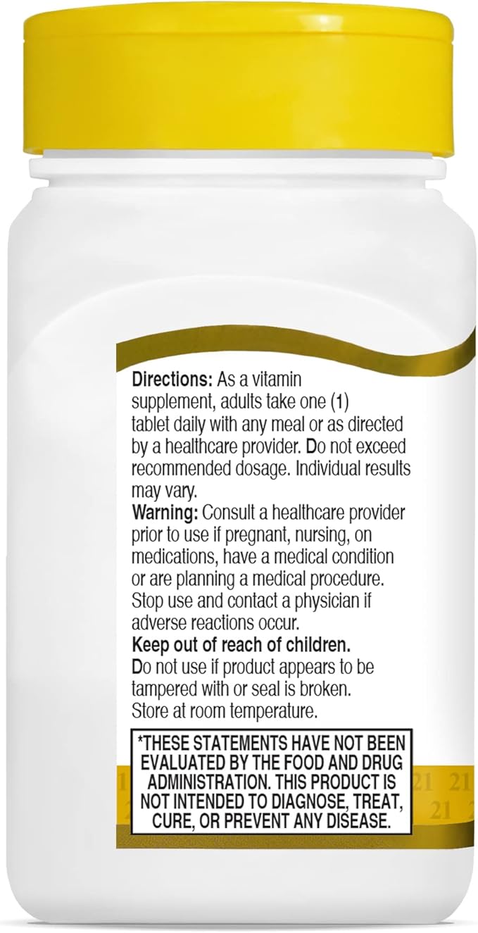 21st Century B 12 1000 mcg 110 Count