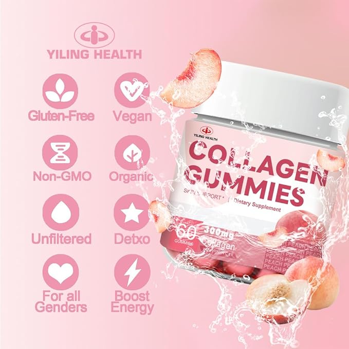 YiLing Suger Free Hydrolyzed Collagen Gummies