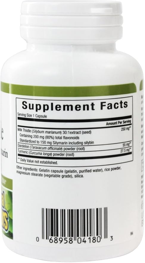 Natural Factors HerbalFactors, Milk Thistle 250 60 Capsules