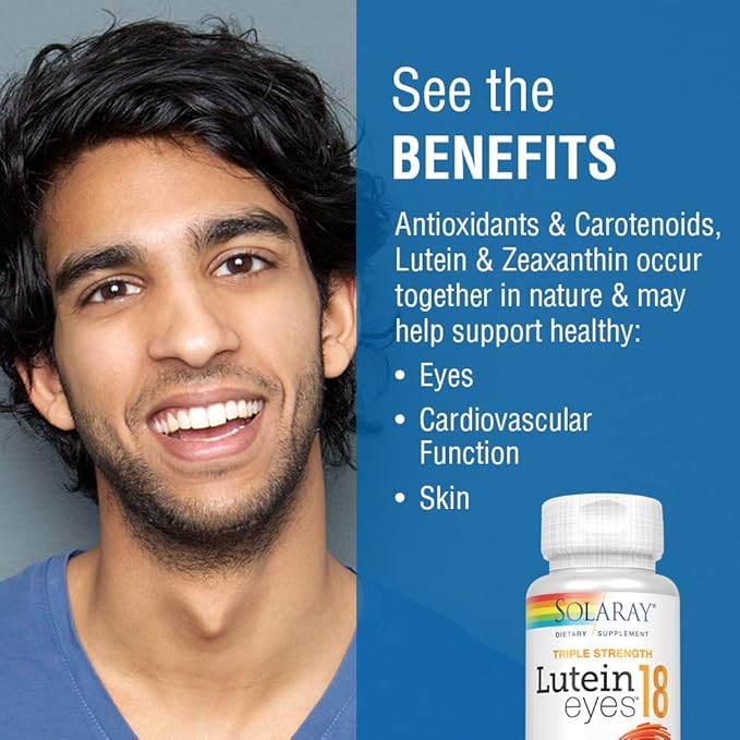 Solaray Triple Strength Lutein Eyes, 18 mg (60 CT)