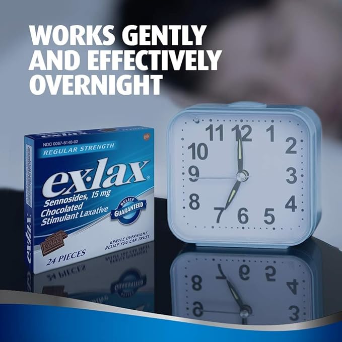 ex-lax Chocolated Stimulant Laxative, Chocolate 24 2)