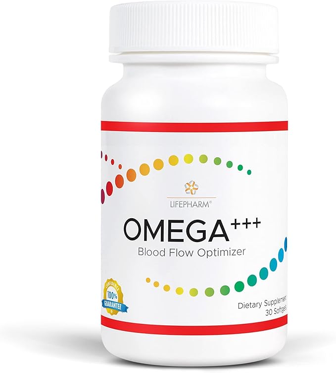 Omega +++ Supplement for Men and 3, Omega 3 EFA 369 in (30 Count)